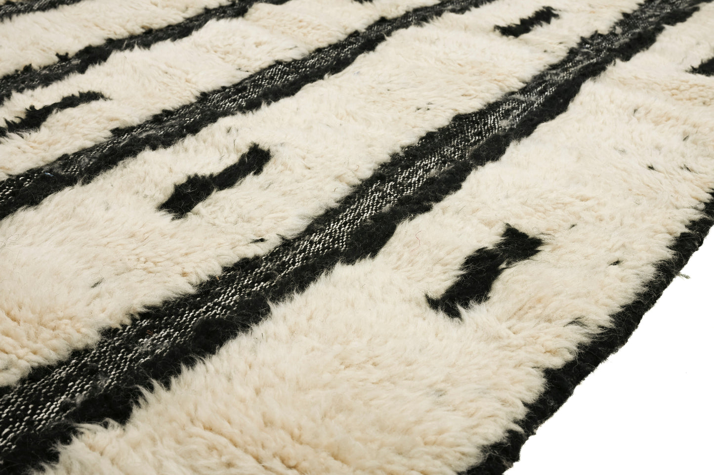 Beni Ourain Moroccan Rug | 6’6” x 10'