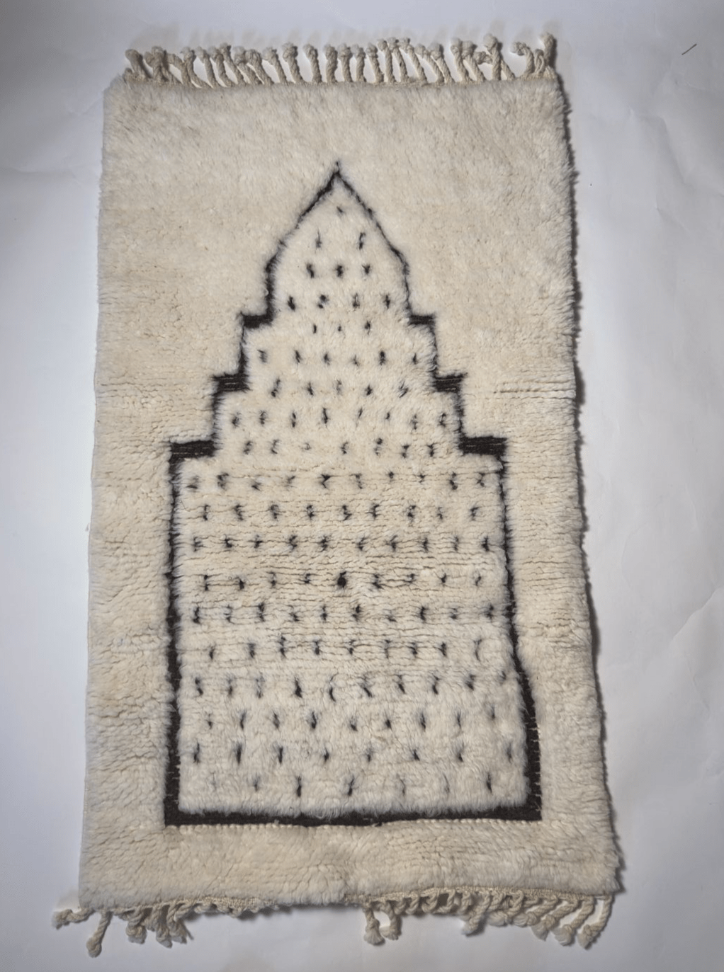 Moroccan Prayer Rug | 2.5" x 4"