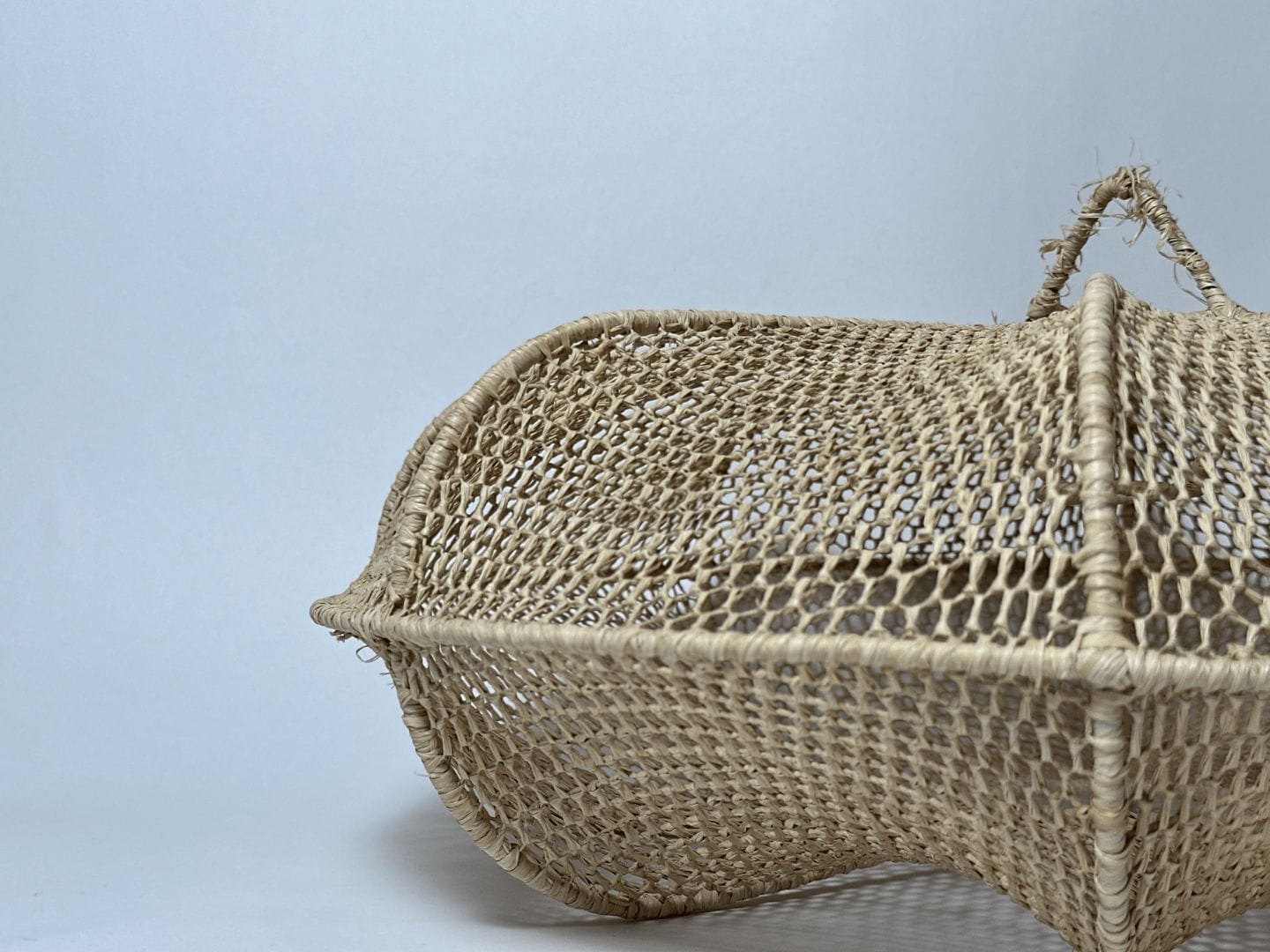 "Sahara Night" Raffia Light Fixture
