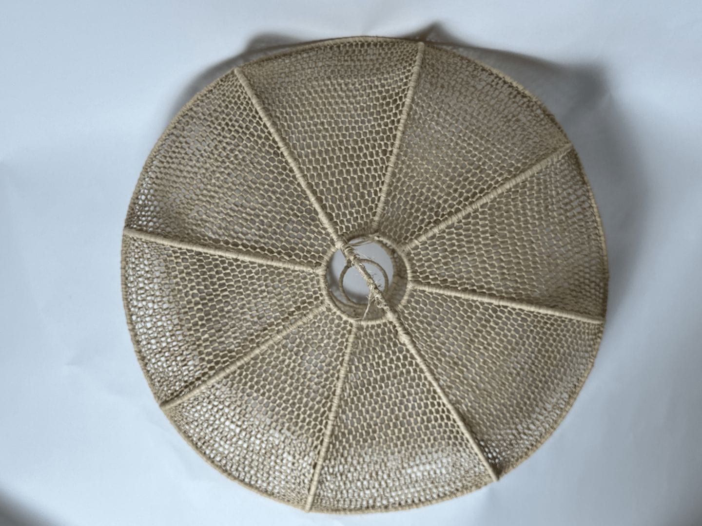 "Sahara Night" Raffia Light Fixture