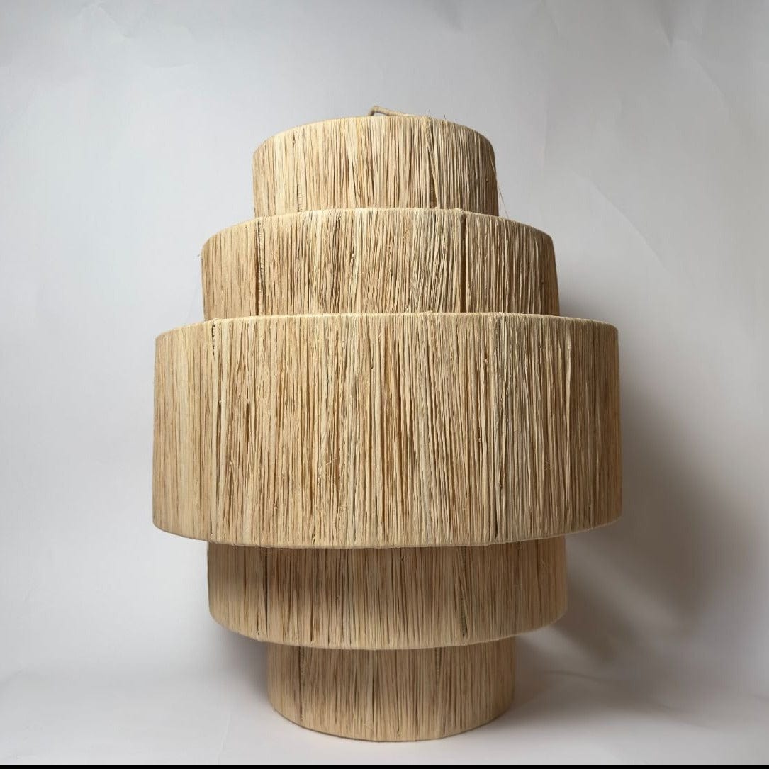 "Dakar Lights" Raffia Light Fixture