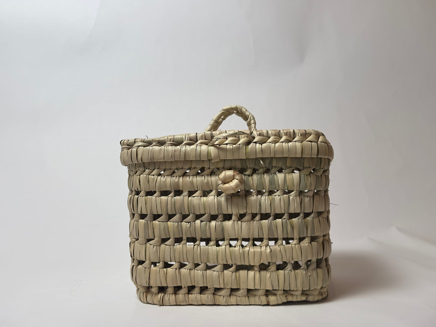 Woven Seagrass Box w/Lid "SOUK BOX"