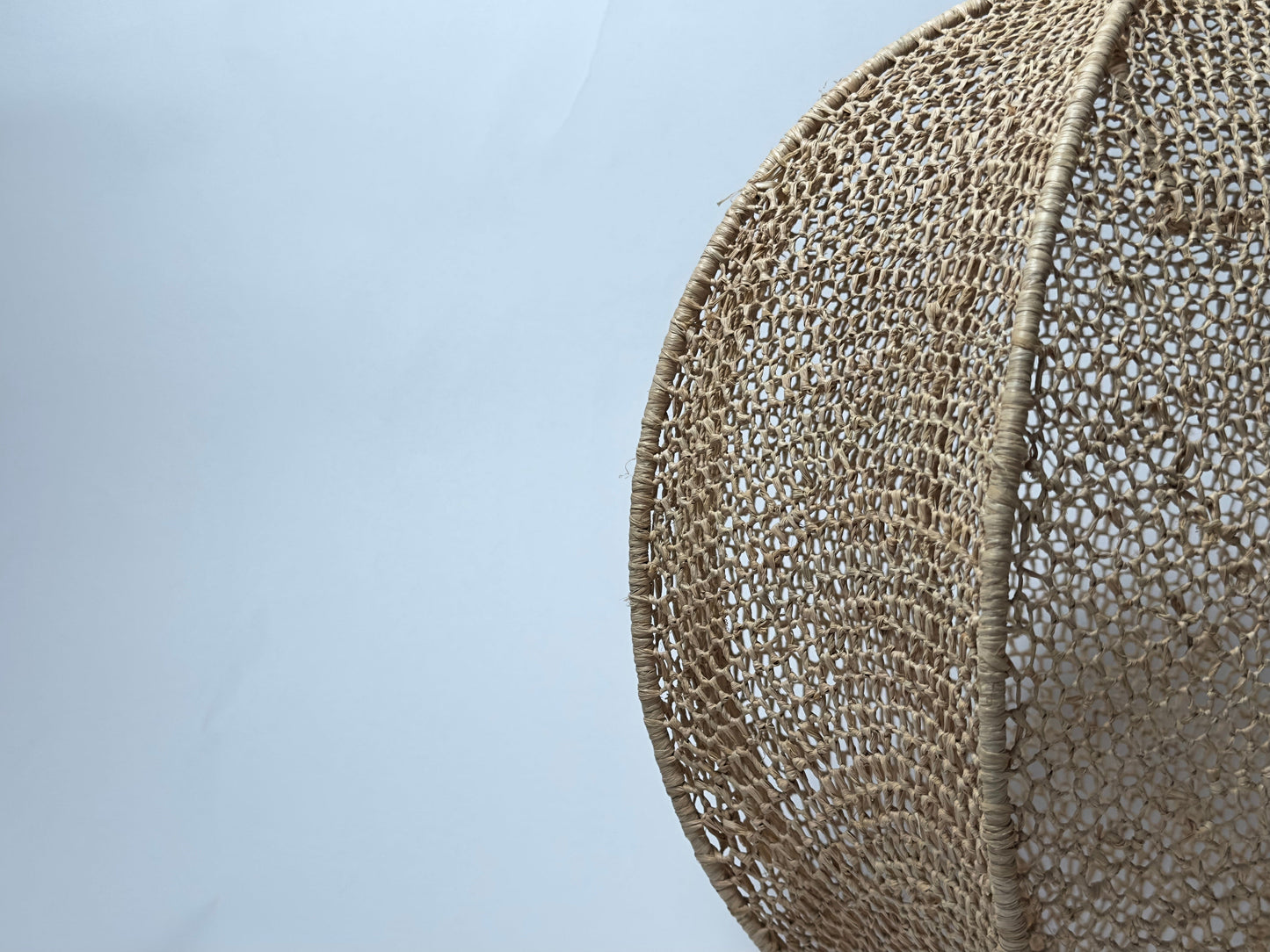 "Nairobi" Raffia Light Fixture