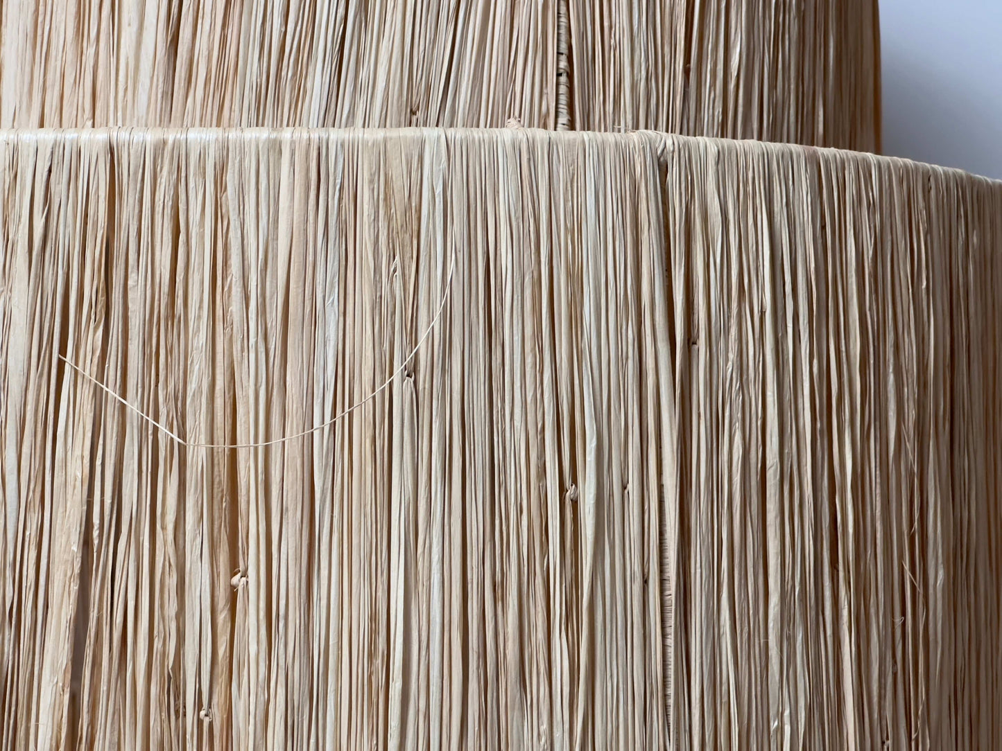 "Dakar Lights" Raffia Light Fixture
