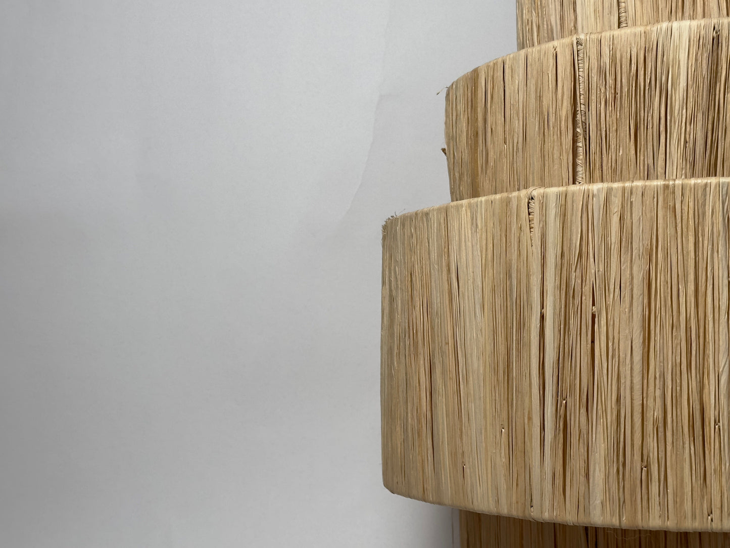 "Dakar Lights" Raffia Light Fixture