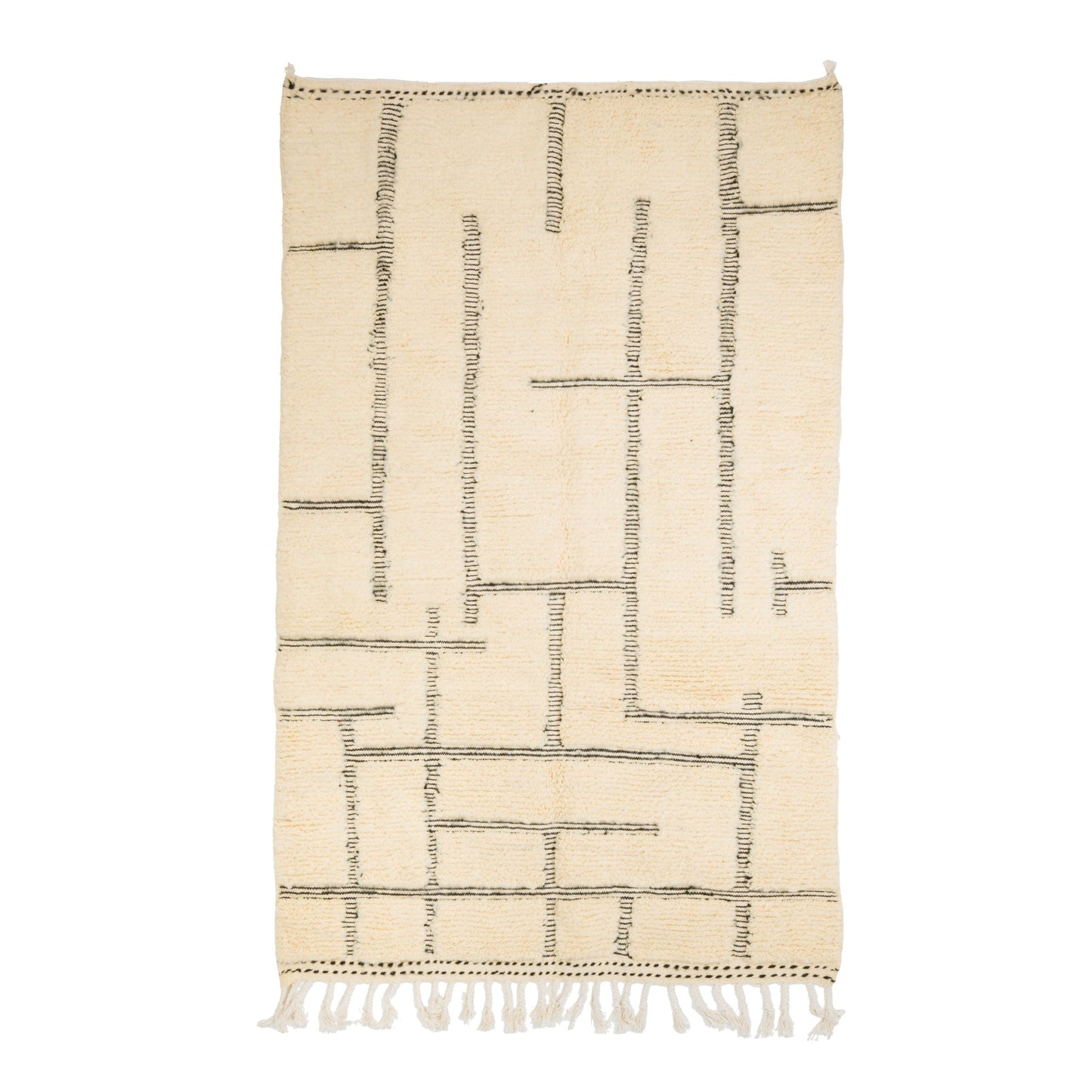 Beni Ourain Moroccan Rug | 5’ x 8’5”