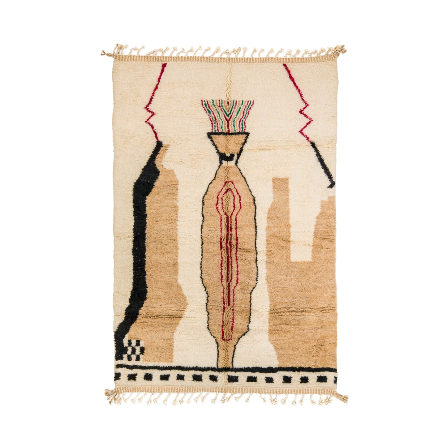 Beni Ourain Moroccan Rug | 6’6” x 9’10”