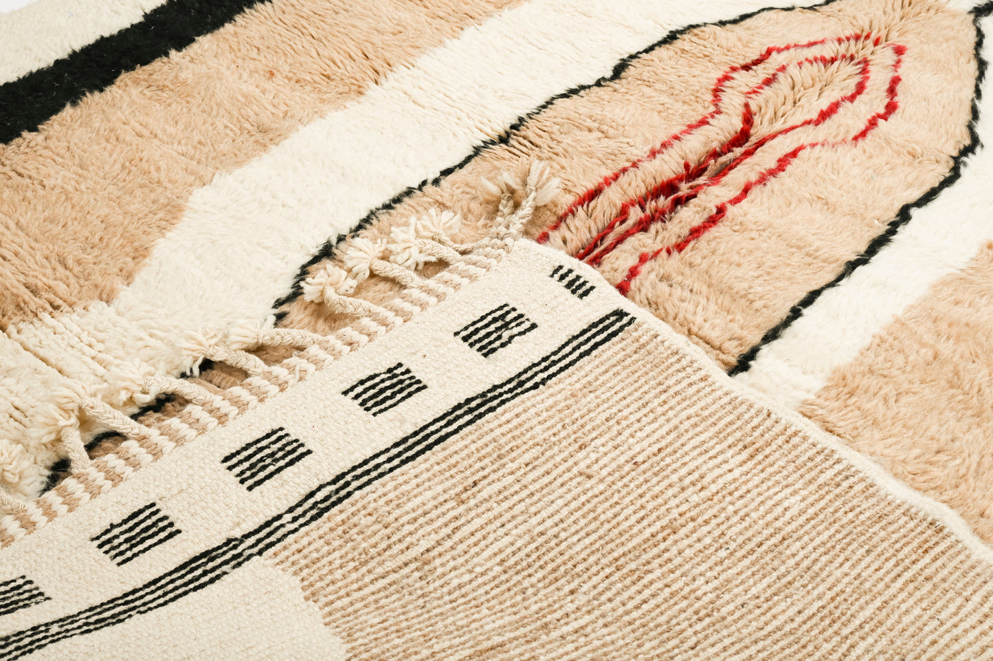 Beni Ourain Moroccan Rug | 6’6” x 9’10”