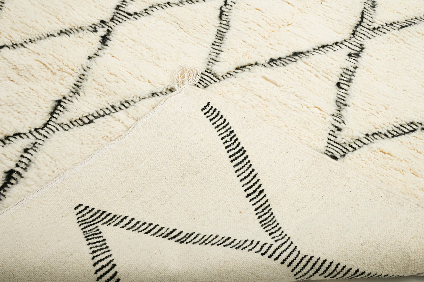 Beni Ourain Moroccan Rug | 4’11” x 8’3”