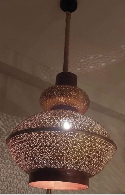 Casablanca Glow Moroccan Pendant Ceiling Light