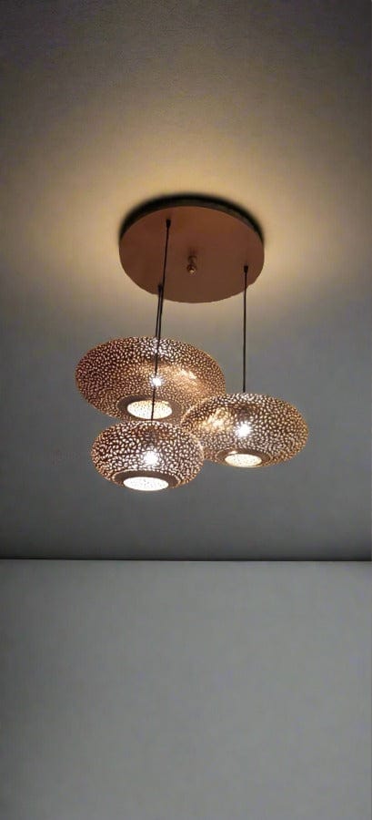 "Casablanca Radiance” Moroccan Pendant Ceiling Light