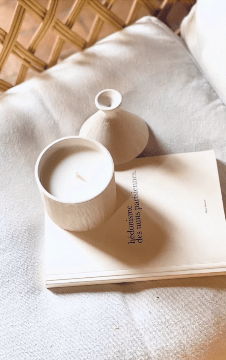 TAJINE WHITE CANDLE