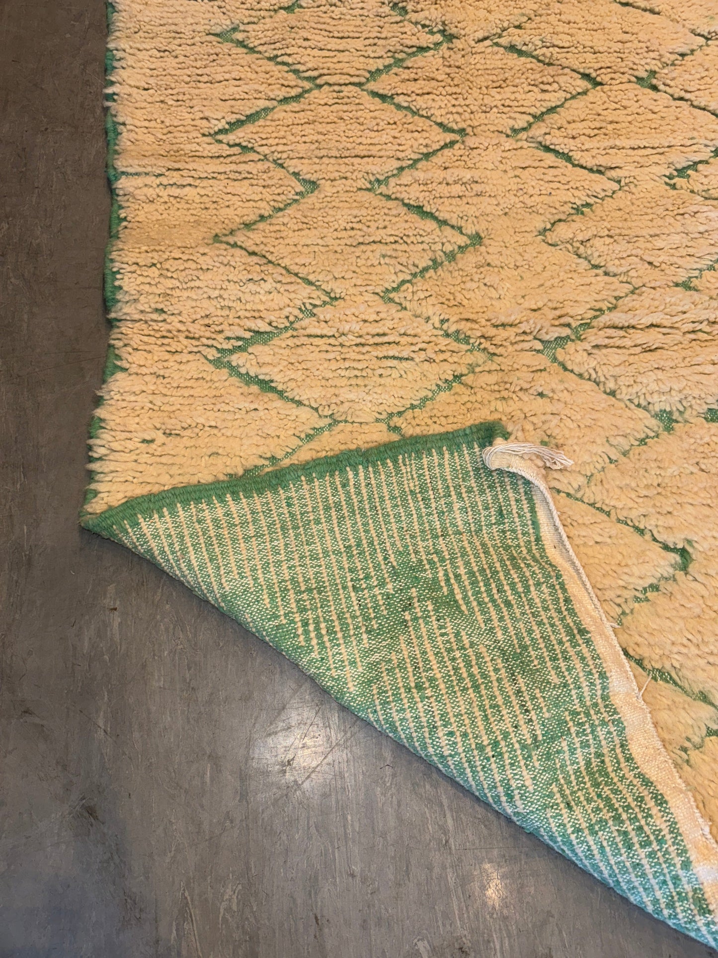 Beni Mellal Moroccan Rug | 3’3.5” x 4’10”