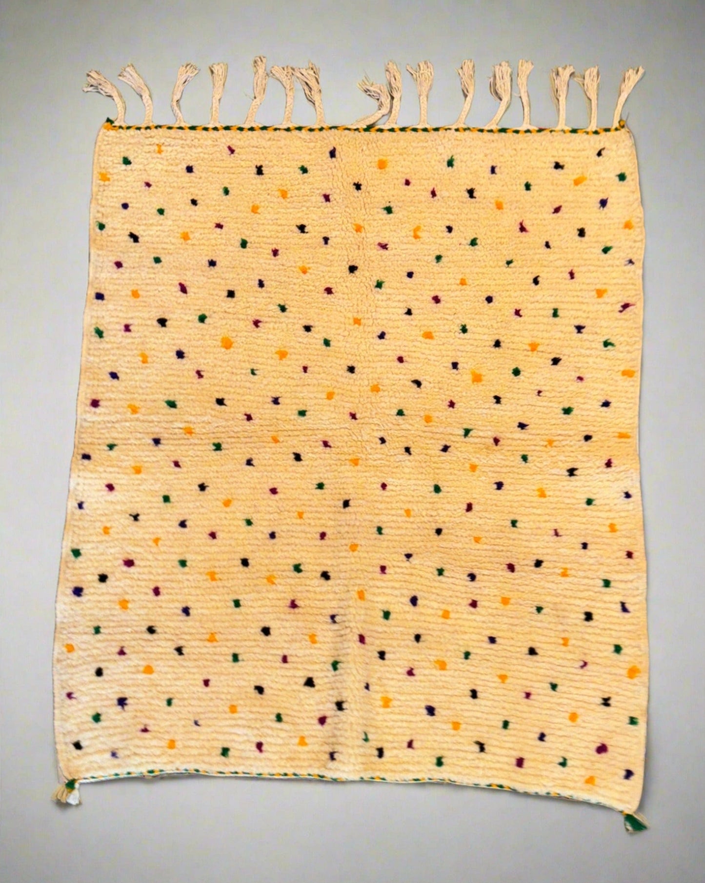 Beni Mellal Moroccan Rug | 3’5” x 4’1"