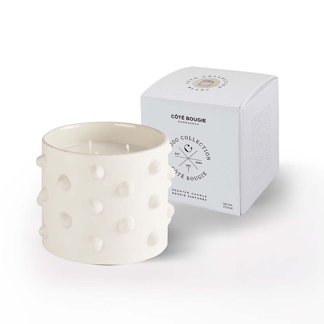 SCENTED CANDLE - ITTO WHITE