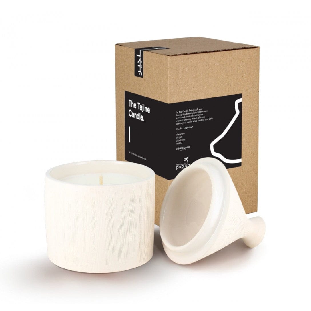 TAJINE WHITE CANDLE