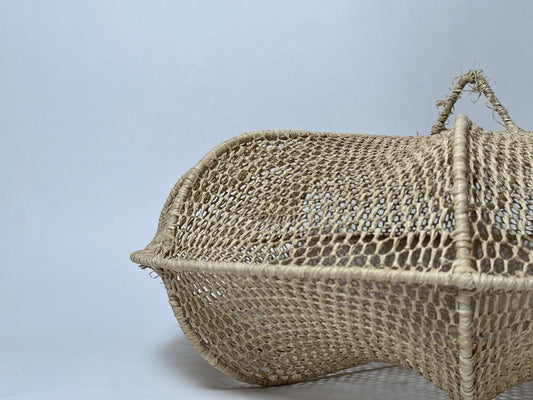 "Sahara Night" Raffia Light Fixture