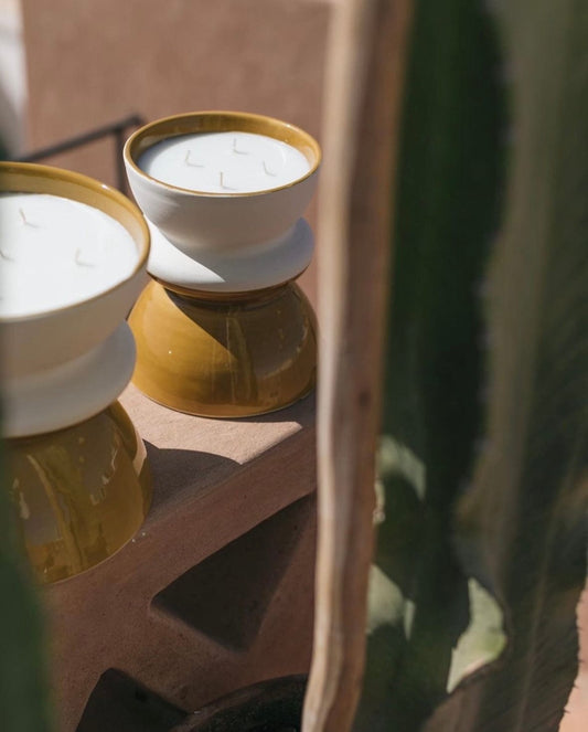 SCENTED CANDLE -  TAMTAM BICOLORE (M)