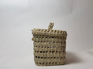 Woven Seagrass Box w/Lid  "SOUK BOX"