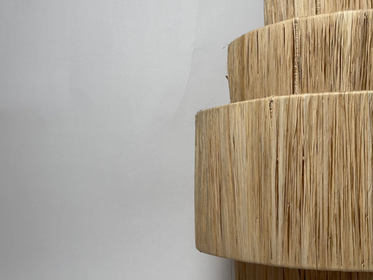"Dakar Lights" Raffia Light Fixture
