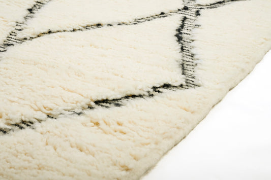 Beni Ourain Moroccan Rug | 4’11” x 8’3”