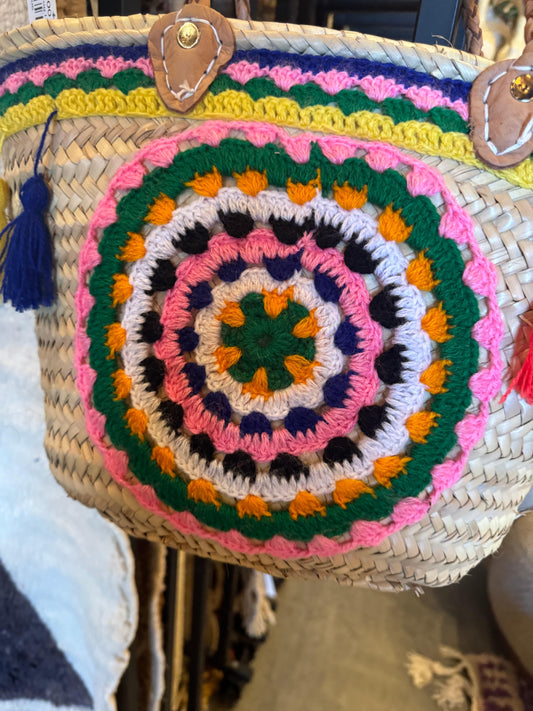 Straw Moroccan Beach Bag | V2