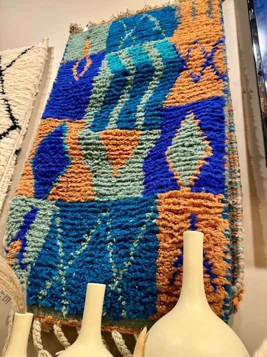 Beni Ourain Runner Rug | 2’1” x 7’3”