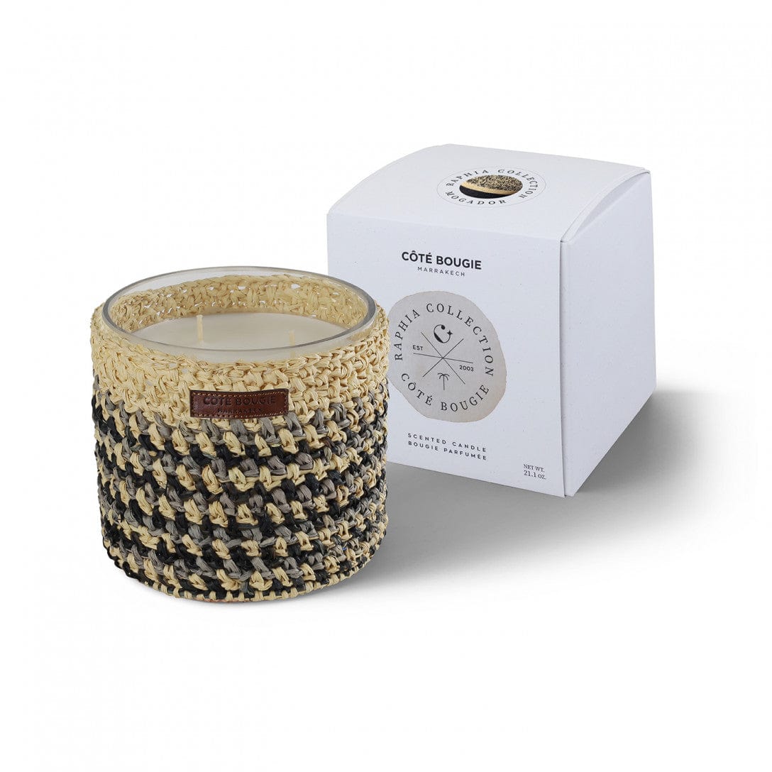 SCENTED CANDLE - RAPHIA CROCHET MIA