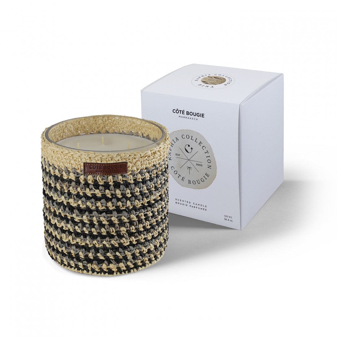 SCENTED CANDLE - RAPHIA CROCHET MIA